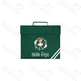 Personalised Ballerina Wreath Book Bag