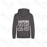 Personalised Leavers Hoodies. Custom Class of 2025 Graduation Hoodie - Nursery, Primary School, High School, College, University