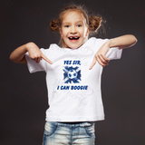 Personalised "Yes Sir, I Can Boogie" Scotland Football T-shirt for World Cup - All Sizes - Flag Design