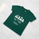 Personalised Baby "My 1st Easter" T-shirt - Easter Train Design