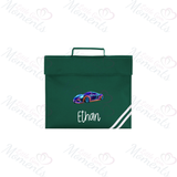 Personalised Neon Car Book Bag