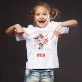 Personalised "It's Coming Home" England Football T-shirt for World Cup - All Sizes - Design 2