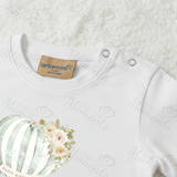 Personalised Happy Mother's Day Long Sleeved Top - Baby and Toddler - Hot Air Balloon Design