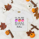 Personalised Kids Halloween Most Wonderful Time Of The Year Long Sleeved Top