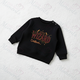 Personalised Little Wizard Baby Sweatshirt | Custom Halloween Toddler Top