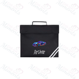 Personalised Neon Car Book Bag