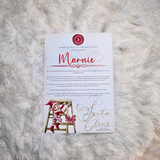 Personalised Elf Arrival Letter for December 1st - Climbing Elf