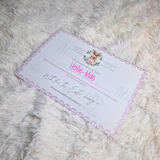 Personalised Easter Bunny Certificate. Custom Kids Treat for Easter Sunday.