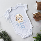 Personalised My Very First Easter Baby Bodysuit. Custom Cute Baby Easter Vest - Pink or Blue
