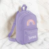 Personalised Kids Rainbow Mini Backpack