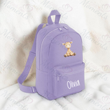 Personalised Kids Baby Giraffe Mini Backpack