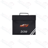 Personalised Sports Car Book Bag