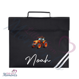 Personalised Tractor Book Bag - Design 2