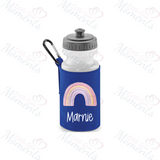 Personalised Rainbow School Water Bottle