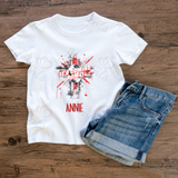 Personalised "It's Coming Home" England Football T-shirt for World Cup - All Sizes - Design 2