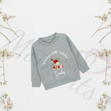 Custom Mummy's Little Valentine Sweatshirt. Baby's Valentine's Day Jumper -Multiple Colours - Bunny Rabbit