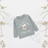 Custom Mummy's Little Valentine Sweatshirt. Baby's Valentine's Day Jumper -Multiple Colours