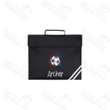 Personalised Football Splash Book Bag