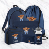 Personalised Mega Back To School Essentials Bundle - Highland Cow