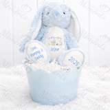 Personalised "My First Easter 2026" Bunny Teddy. Custom Keepsake 1st Easter Bunny Plush