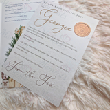 Personalised Christmas Story Book - Willow Wood. Kids Story Sensitively Dealing with Loss and Bereavement at Christmas