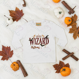 Personalised Little Wizard Long Sleeved Top | Custom Halloween Toddler Top