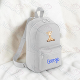 Personalised Kids Baby Giraffe Mini Backpack