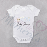 Personalised Born In 2025 Baby Bodysuit. Custom Baby Vest.