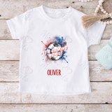 Personalised "It's Coming Home" England Football T-shirt for World Cup - All Sizes - Design 4