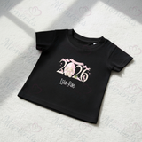 Personalised 2026 My First Easter Organic Cotton Baby Tee: Easter Bunny 2026 Design