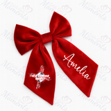 Personalised It's Coming Home England World Cup Football Hair Bow