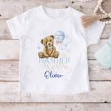 Personalised Promoted To Big Sister/Big Brother T-shirt - Pink or Blue