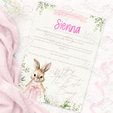 Personalised Kids Easter Bunny Letter for Easter Egg Hunt - Egg-stra Special Delivery