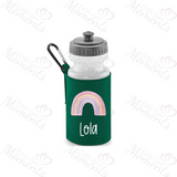Personalised Rainbow School Water Bottle