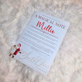 Personalised "A Magical Note" Christmas Letter from Santa. Custom Xmas Santa Letter.
