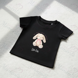 Personalised "My Very First Easter" Organic Cotton Baby Tee: Easter Bunny Design