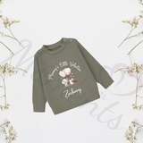 Custom Mummy's Little Valentine Sweatshirt. Baby's Valentine's Day Jumper -Multiple Colours