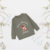 Custom Mummy's Little Valentine Sweatshirt. Baby's Valentine's Day Jumper -Multiple Colours - Bunny Rabbit