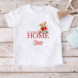 Personalised "It's Coming Home" England Football T-shirt for World Cup - Various Sizes