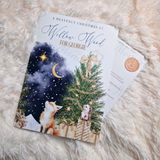 Personalised Christmas Story Book - Willow Wood. Kids Story Sensitively Dealing with Loss and Bereavement at Christmas