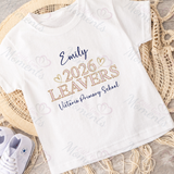 Personalised Class of 2026 Leavers Graduation T-shirt - 2026 Leavers Design