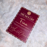 Personalised Nice List Tartan Christmas Certificate. Custom Xmas Eve Box Filler.