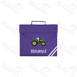 Personalised Mega Back To School Essentials Bundle - Embroidery Style Tractor