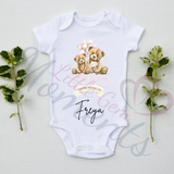 Personalised Our First Mother's Day Baby Bodysuit. Custom Baby Vest.