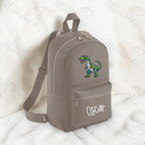 Personalised Kids Dinosaur Mini Backpack
