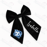 Personalised Scotland World Cup Football Hair Bow