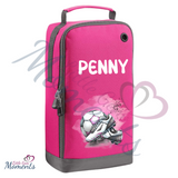 Personalised Boot Bag with Football Splash Design