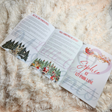 Personalised Christmas Story Book. Christmas Eve Box Fillers. Kids Custom Santa Story Booklet.