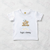 Personalised Our First Mother's Day 2026 Organic Cotton Baby Tee