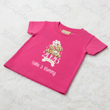 Personalised Our First Mother's Day 2026 T-shirt - Teddy Design - Pink or Blue